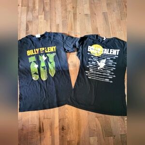 Billy talent concert shirt
